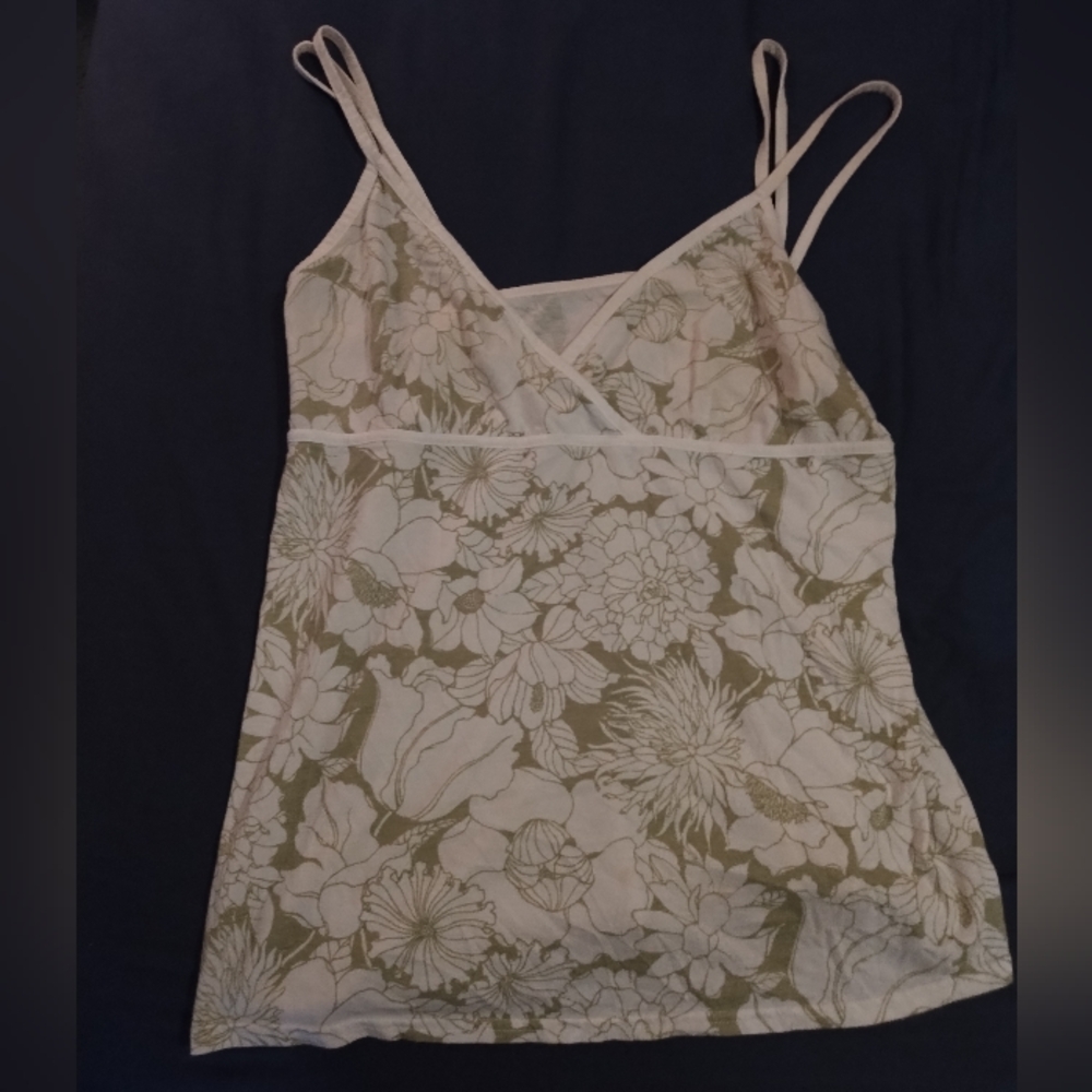 Vintage Floral Tank XXL